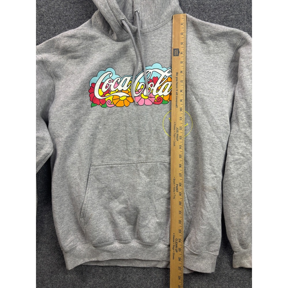 Coca-Cola Hoodie Mens L Gray 1971 Unity Collection Perfect Harmony Graphic - Picture 3 of 9